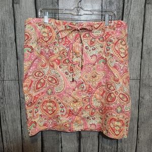 Charter Club Paisley Skirt‎